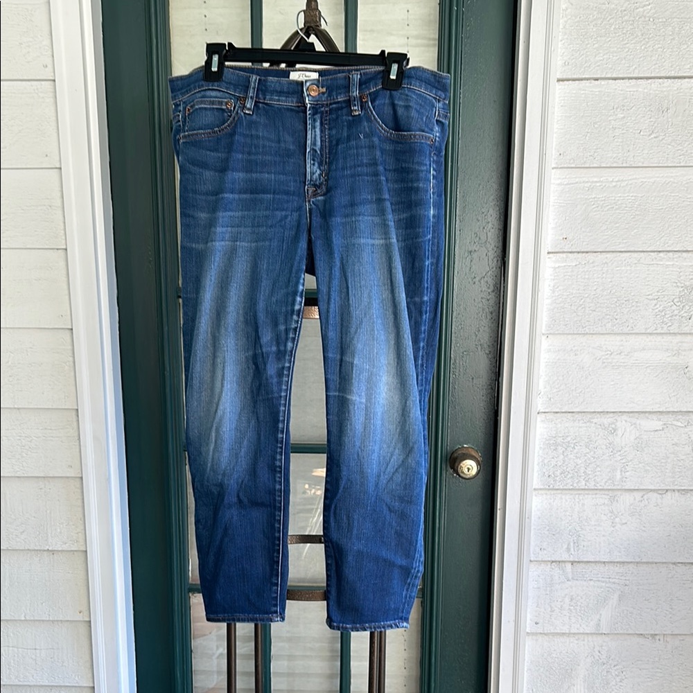 J. Crew 8” Toothpick Jeans Size 31P